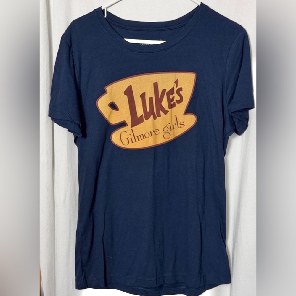 Gilmore Girls Navy Lukes Diner T-Shirt Size 2X